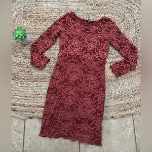 LACE MINI DRESS